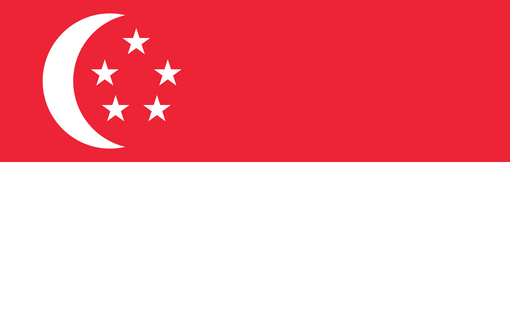 Singapore Flag Illustration